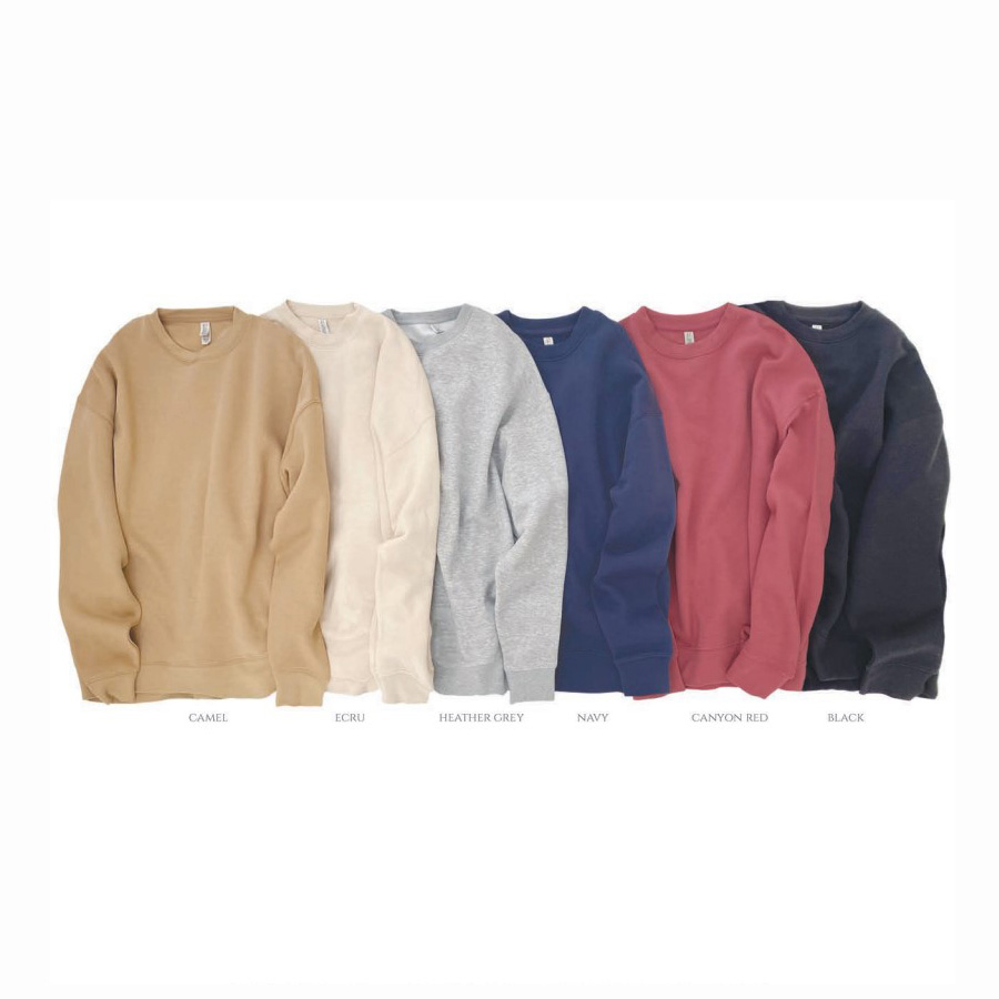 Snuggly Fleece Oversized Crewneck