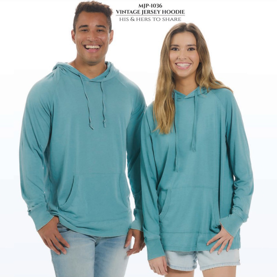Vintage Jersey Hoodie