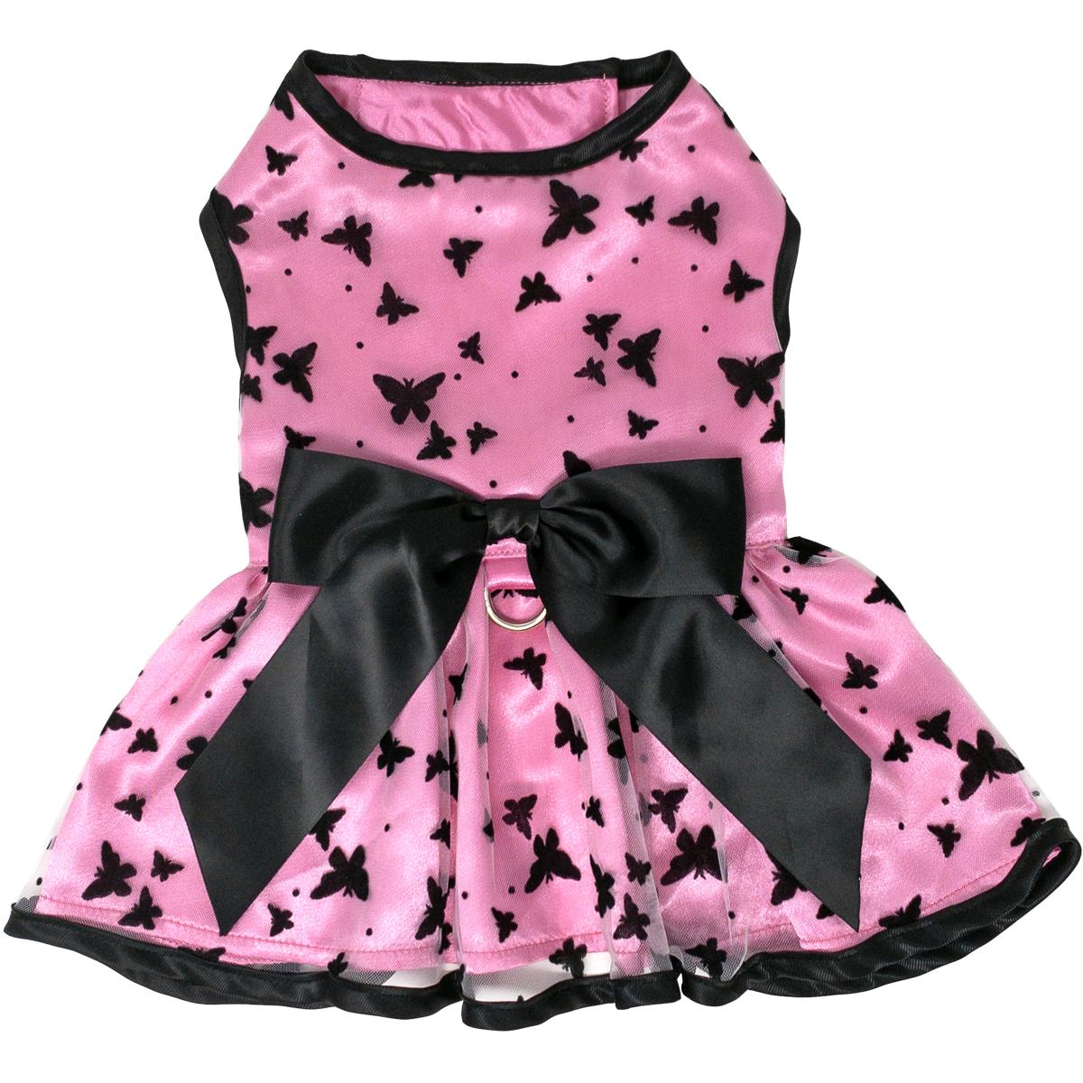 all-aflutter-pink-black-dog-dress-1957