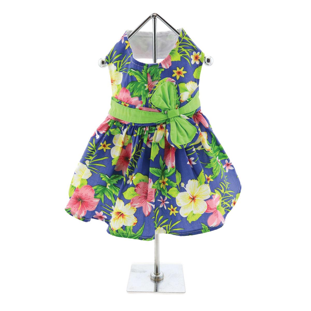 blue-lagoon-hawaiian-hibiscus-dog-dress-with-matching-leash-3924